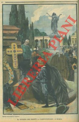 Il giorno dei morti a Campoverano, a Roma.