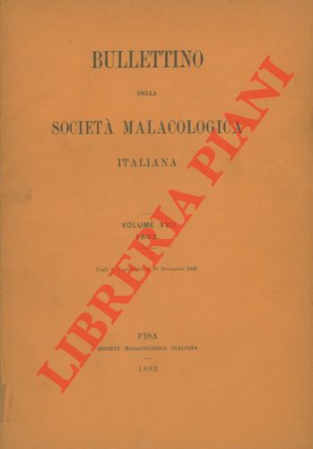 Bullettino della Società Malacologica Italiana.