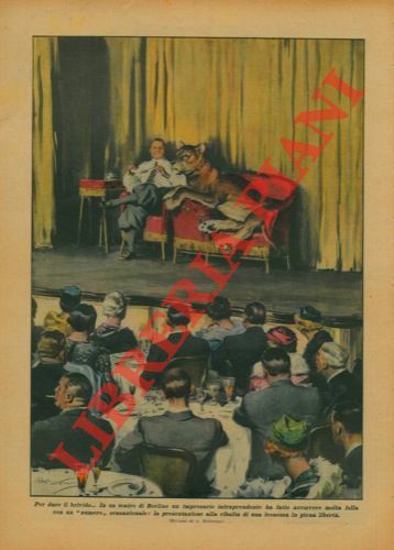 In un teatro di Berlino un impresario intraprendente ha fatto …