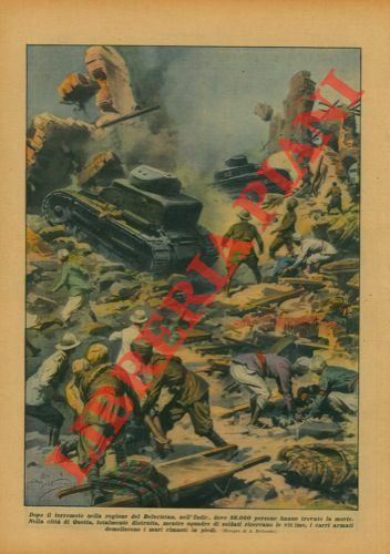 Dopo il terremoto nella città di Quetta, mentre squadre di …