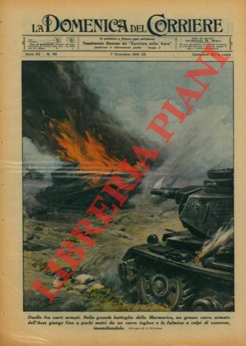 Duello fra carri armati nella Marmarica.