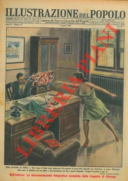 Nuda davanti al fisco. Una donna di Saint Louis, minacciata …