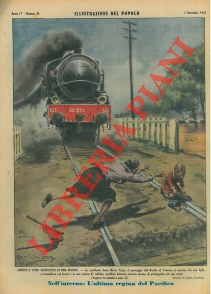 Eroico e vano sacrifizio di una madre. La casellante Anna …