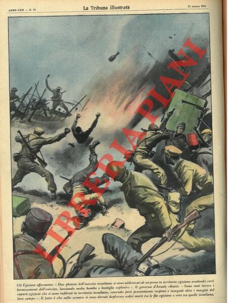Gli Egiziani affermano: “Due plotoni dell'esercito israeliano si sono addentrati …