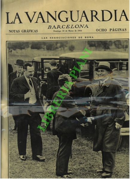 La vanguardia. Notas graficas.