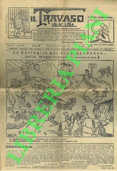 Il Travaso delle idee. Organo ufficiale delle persone intelligenti.