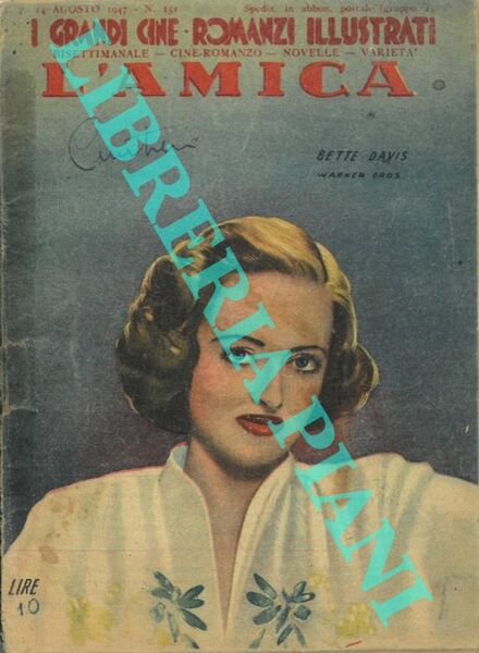 L'amica. Bette Davis.