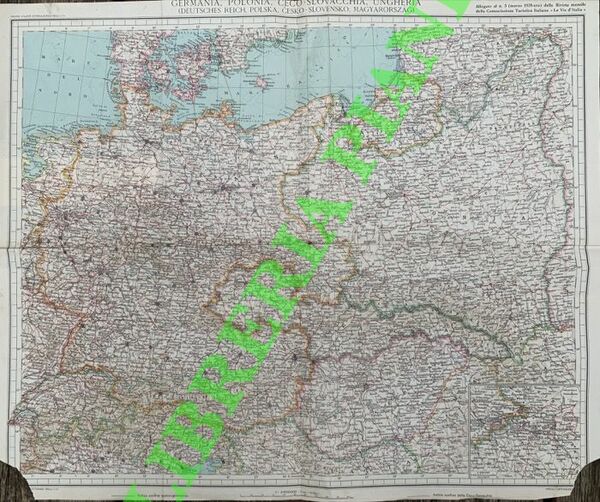 Germania - Polonia - Cecoslovacchia - Ungheria.