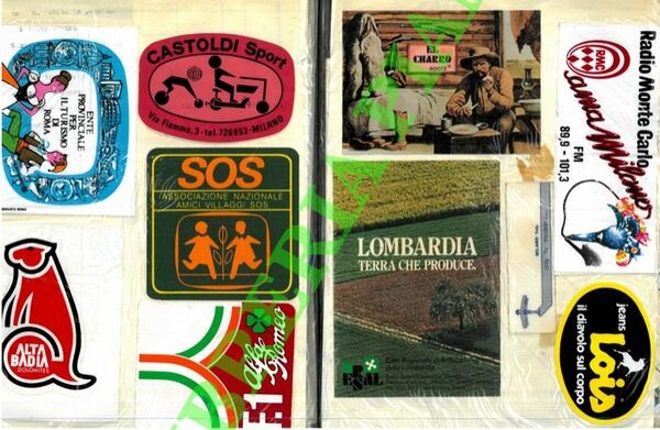 Album a fogli fissi, trasparenti, in plastica