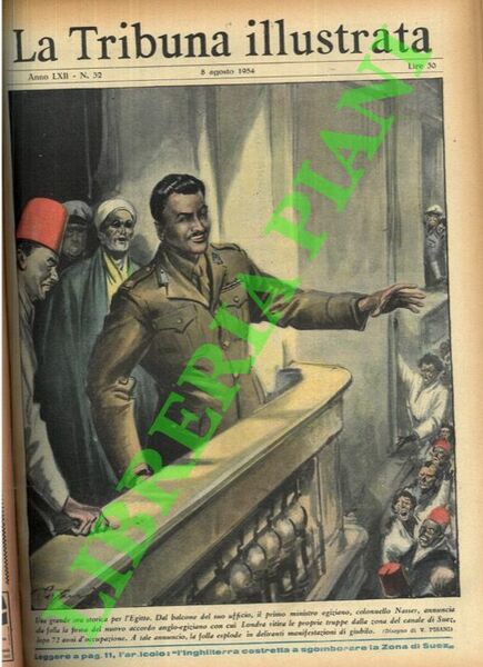 Una grande ora storica per l'Egitto. Dal balcone del suo …
