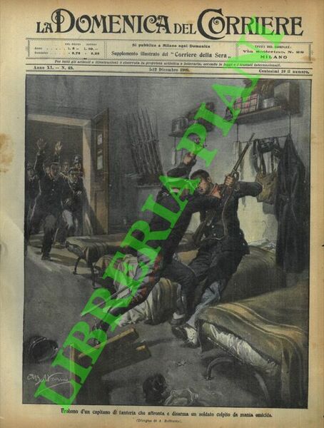 Eroismo di un capitano di fanteria che affronta e disarma …