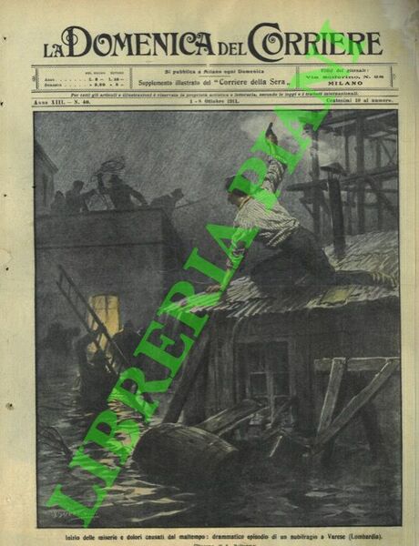 Nubifragio allagamenti, la popolazione chiede aiuto dai tetti delle case.