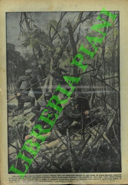 Squadre anti reticolato al lavoro.