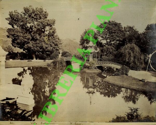 Pegli. Villa Pallavicini. Il Lago.