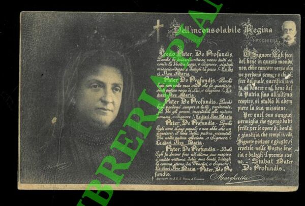 Dell'inconsolabile Regina.