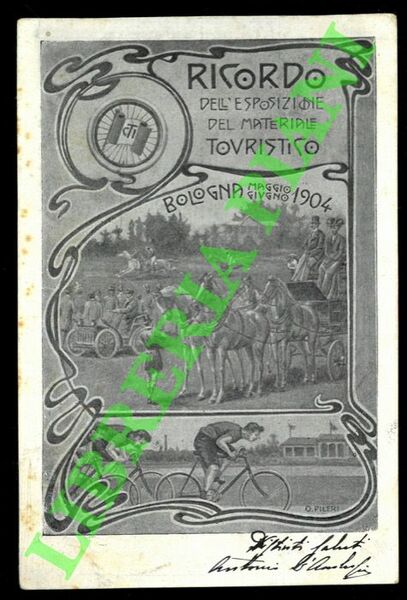 Ricordo dell'Esposizione del materiale touristico. Bologna maggio giugno 1904.