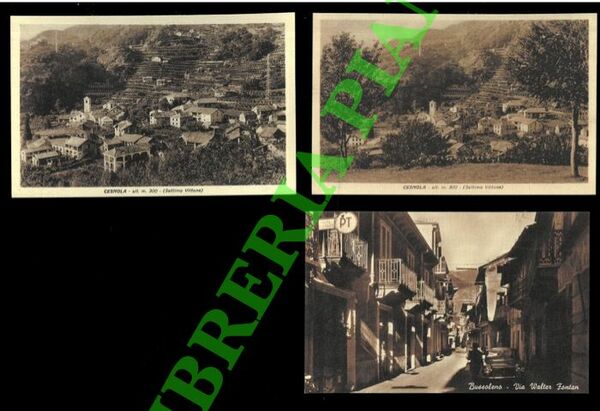 Cesnola. Panorama (2) = Bussoleno. via Walter Fontan = Ulzio. …