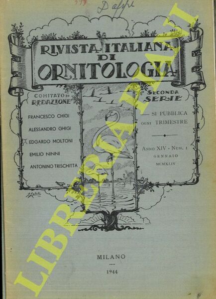 Rivista Italiana di Ornitologia. Seconda Serie. 1944