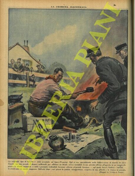 Un originale tipo di falsario è stato arrestato ad Agen …