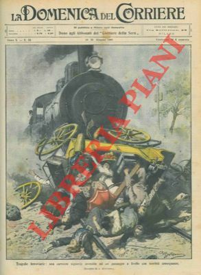 Investita carrozza ad un passaggio a livello.