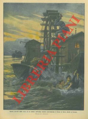 Operai travolti dalle ruote di un molino sull'Adige mentre traversavano …