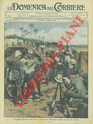 La distribuzione della posta, al campo, nei posti più avanzati.