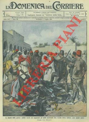 Soldati turchi ingannano gli arabi mostrando loro vecchie divise italiane …