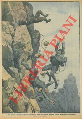 Tre alpinisti lombardi precipitano lungo l'aspra parete del torrione Magnaghi …