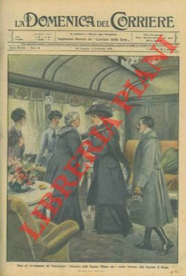 L'incontro della Regina Milena di Montenegro con i nostri sovrani.