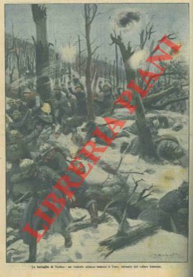 Violento attacco tedesco a Vaux, infranto dal valore francese.