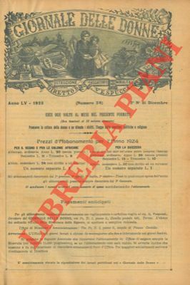 Giornale delle donne. Istruzione Passatempo Moralità. Promuove la coltura della …