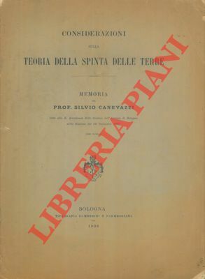 Considerazioni sulla teoria della spinta delle terre. Unito a: Considerazioni …
