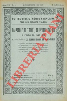 La parole du "Duce" au peuple italien à l'aube de …