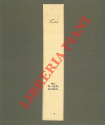 Asta di antiche maioliche.