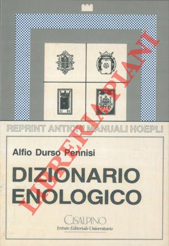 Dizionario enologico.