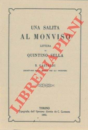 Una salita al Monviso. Lettera di Q.S. a B. Gastaldi.