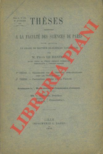 Recherches sur la digestion intracellulaire chez les Protozoaires.