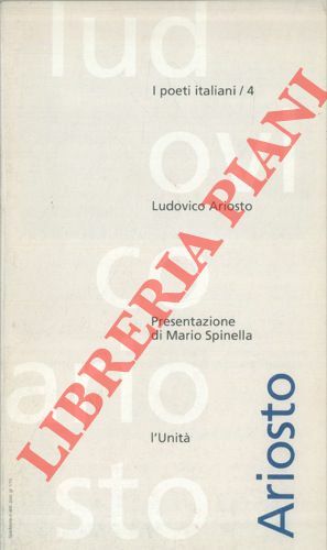 Ludovico Ariosto. A cura di Sandro Onofri.