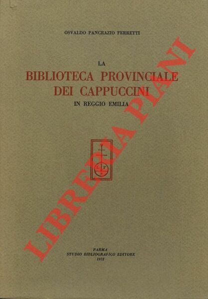 La biblioteca provinciale dei Cappuccini in Reggio Emilia.