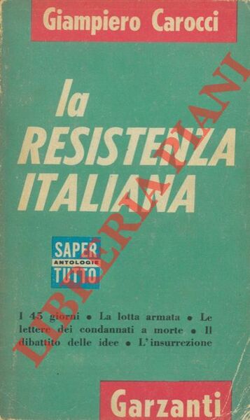 La Resistenza italiana.