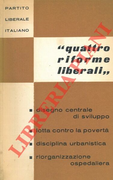 "quattro riforme liberali".