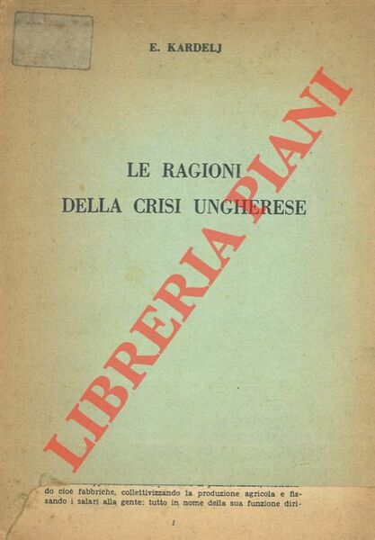 Le ragioni della crisi ungherese.