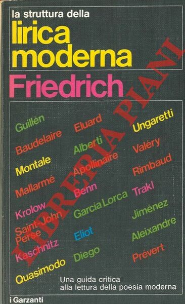 La struttura della lirica moderna. Dalla metà del XIX alla …