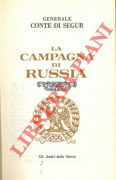 La campagna di Russia.