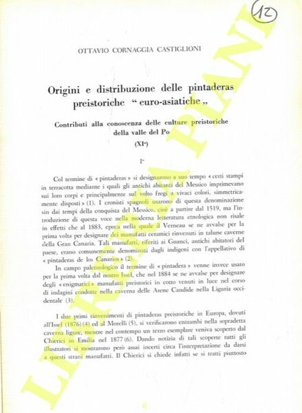 Origini e distribuzione delle pintaderas preistoriche “euro-asiatiche” . Contributi alla …