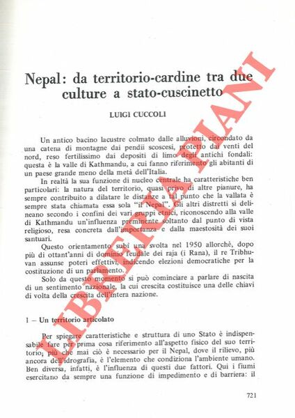 Nepal: da territorio cardine tra due culture a stato-cuscinetto.