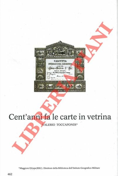 Cent'anni fa le carte in vetrina.