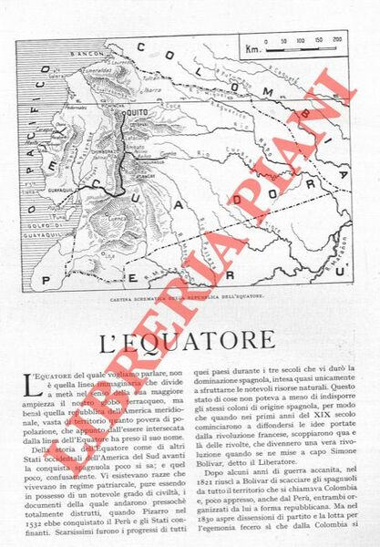L'Equatore.
