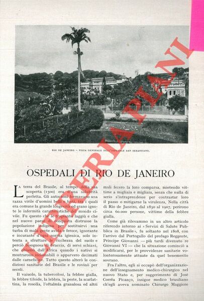 Ospedali di Rio de Janeiro.