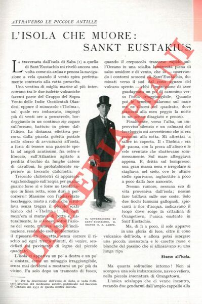 Attraverso le Piccole Antille. L'isola che muore: Sankt Eustakius.